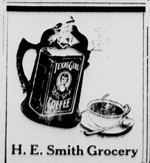 1934 Oct 18 Tulia Herald H and H Texas Girl HE Smith Grocery